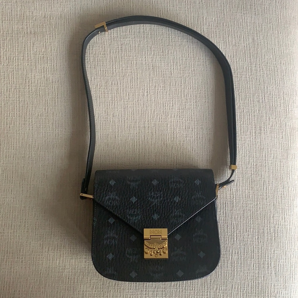 MCM Black Crossbody Bag - Authentic